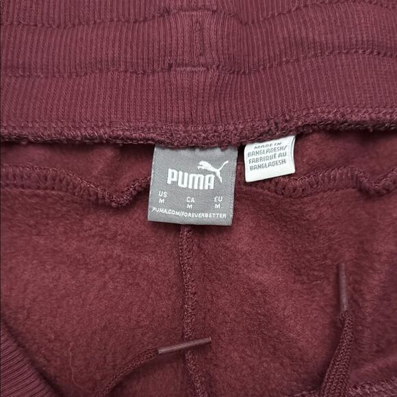 Puma Red Wide Leg Pants - Picture 2 of 3